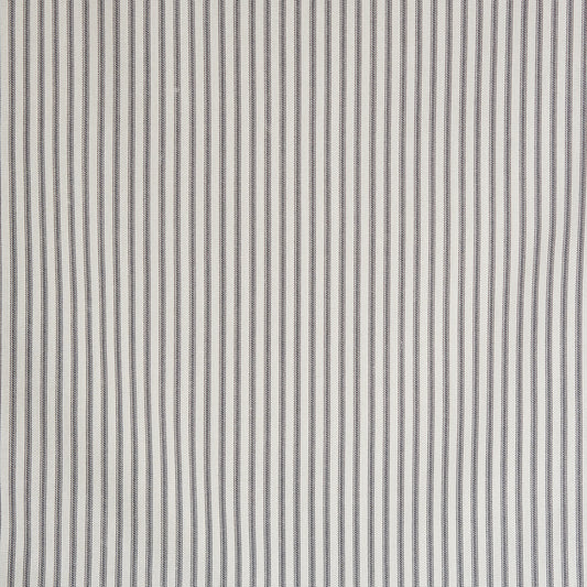 Gray Ticking Stripe Fabric