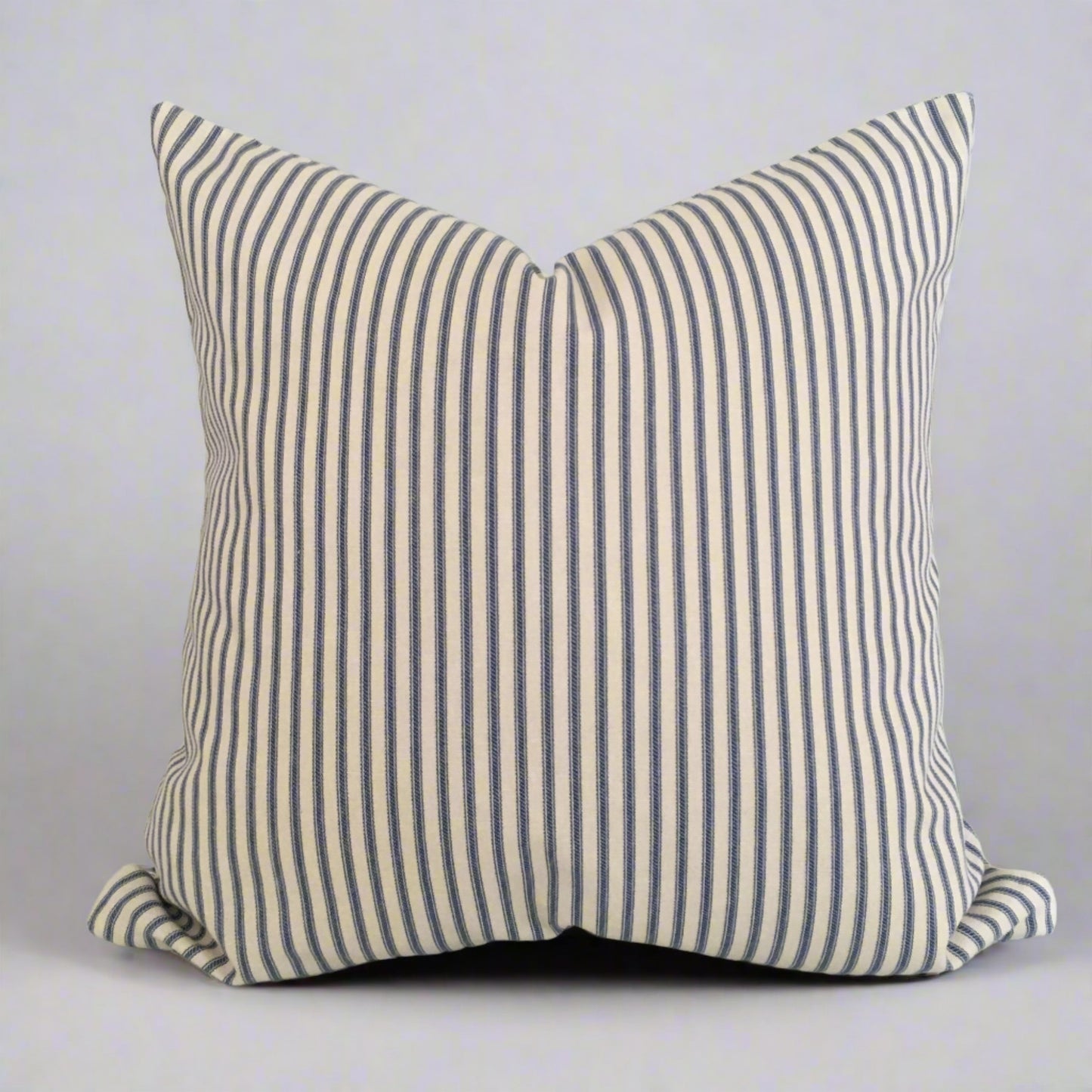 Ticking Stripe Throw Pillow Cover 9 Sizes 8 Colors Made in USA